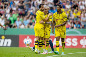 Borussia Dortmund : Bensebaïni passeur décisif en Coupe d'Allemagne (vidéo)