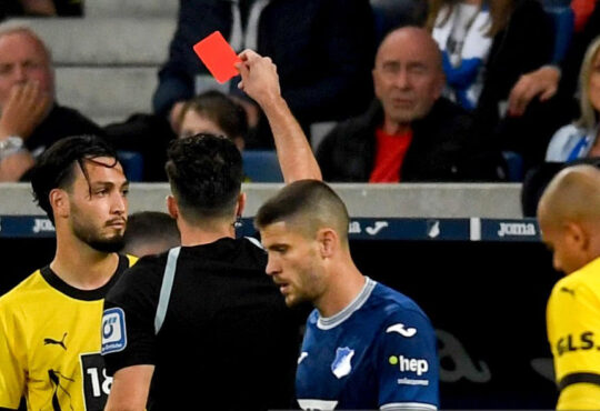 Bundesliga : Dortmund domine Hoffenheim, Bensebaïni a vu rouge (vidéo)
