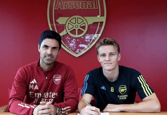 Arsenal : Martin Odegaard prolonge jusqu'en 2028