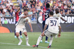Serie A : Aouar buteur, l'AS Rome enfonce Cagliari (vidéo)