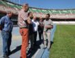 FAF : Walid Sadi en visite d'inspection au stade du 5-Juillet