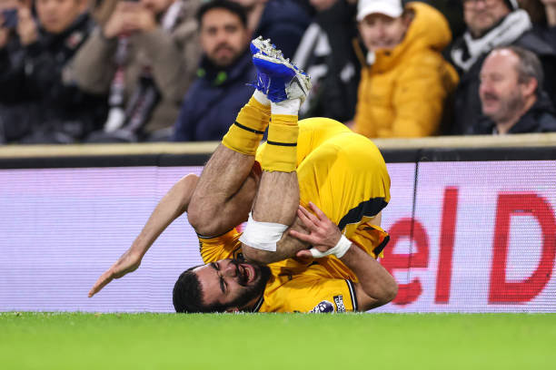 Wolverhampton A t Nouri touch la cheville face Fulham