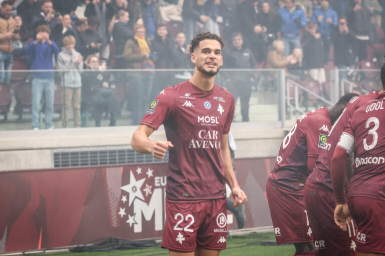 Ligue 1 française : Guitoun (FC Metz) dans l'équipe type de la 12e journée