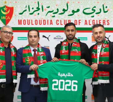 MC Alger : Halaïmia prolonge jusqu'en 2026