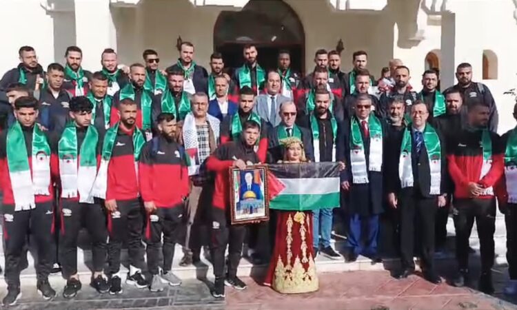 Coupe d'Asie 2024 : La sélection palestinienne en stage de préparation à Annaba