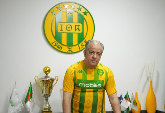 El Hadi Ould Ali, nouveau président de la JS Kabylie : "Tout mettre en œuvre pour redorer le blason du club"
