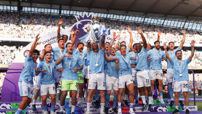 Premier League : Manchester City champion pour la 4e fois de rang (vidéo)