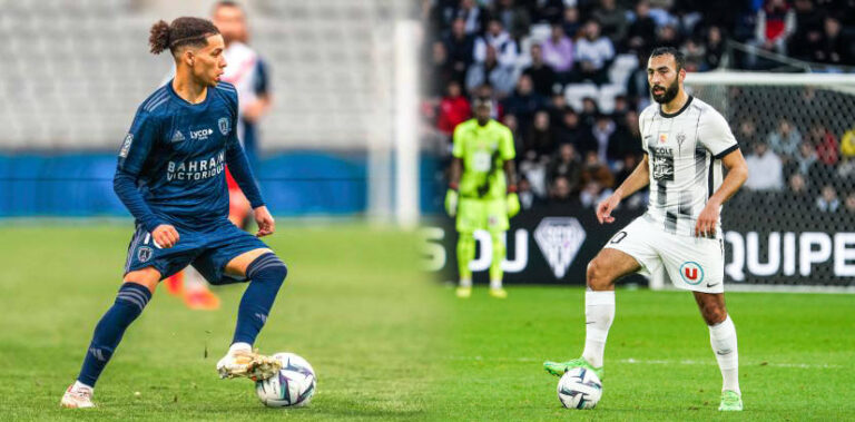 Ligue 2 française : Illan Kebbal et Himed Abdelli dans l'équipe type de la saison