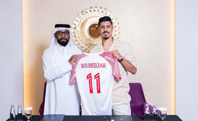 Après avoir opté pour le club qatari d’Al-Shamal : Bounedjah, un pas en arrière….