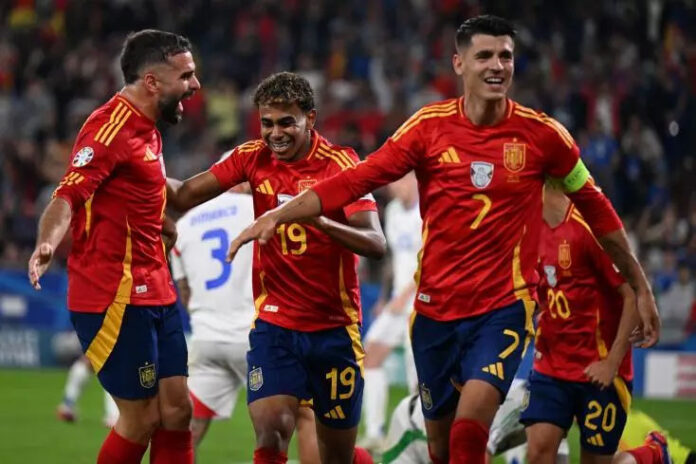 Euro-2024 : L'Espagne qualifiée en 8es de finale après sa victoire contre l'Italie (vidéo)