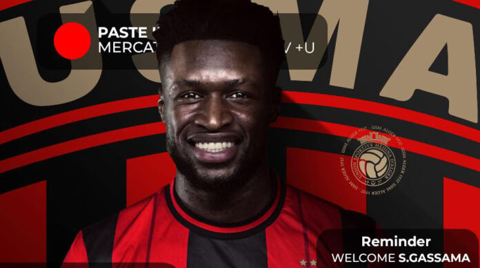 USM Alger : L'attaquant sénégalais Sekou Gassama officiellement Usmiste