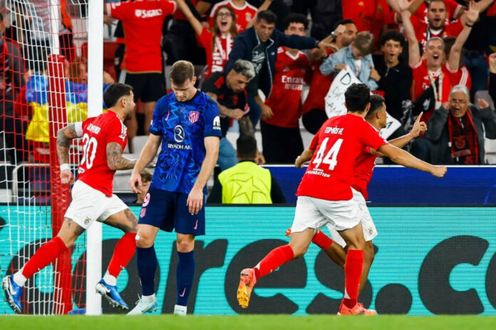 Ligue des champions européenne : L'Atlético Madrid corrigé par le Benfica (vidéo)