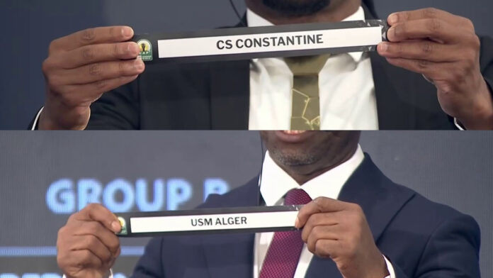 Coupe de la Confédération africaine (phase de poules) : l'USMA et le CS Constantine connaissent leurs adversaires