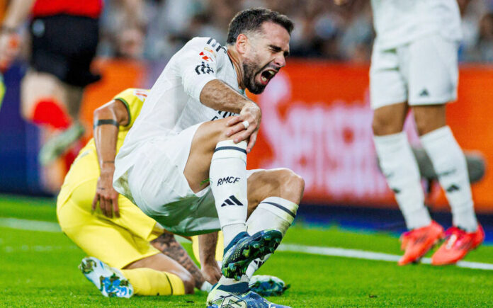 Real Madrid : Dani Carvajal gravement blessé au genou droit