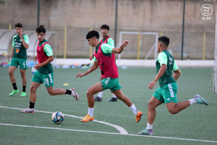 Équipe nationale U20 : Début du stage de préparation à Alger