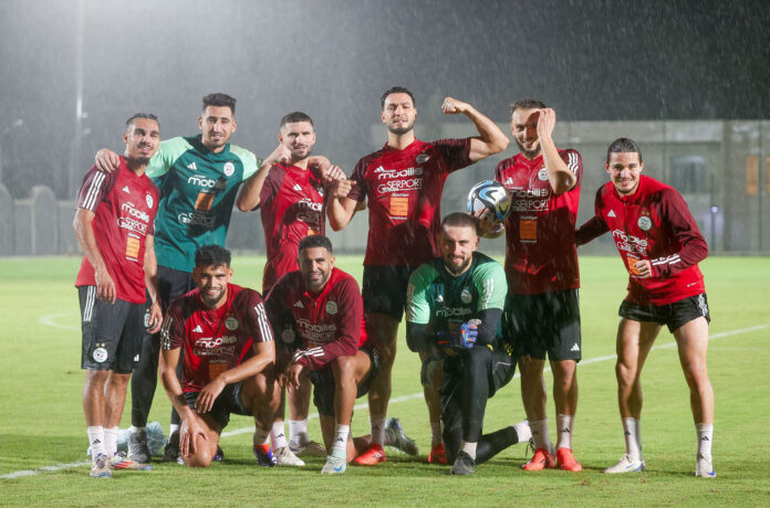 Algérie-Togo (J-3) : Le premier entraînement des Verts en photos