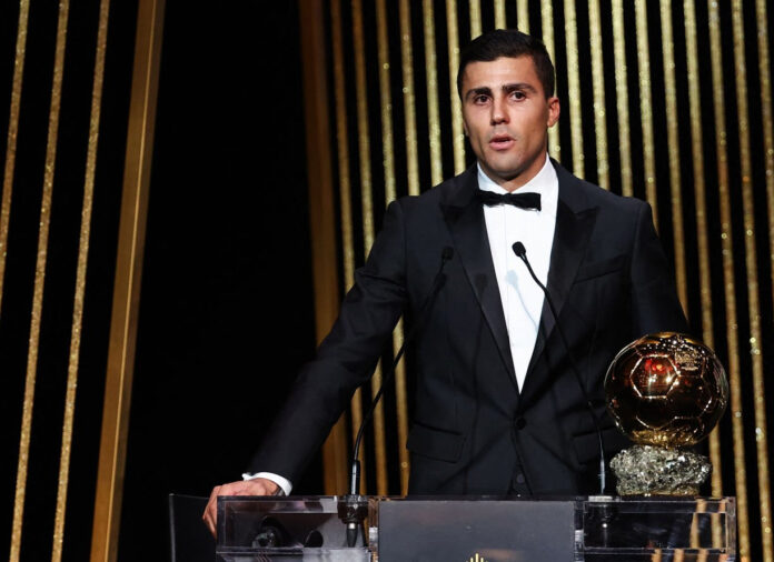 Rodri remporte le Ballon d'Or 2024