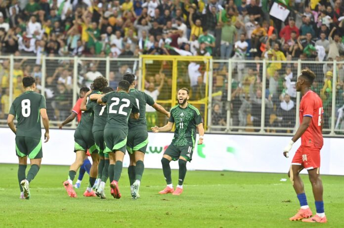 Algérie 5 - Liberia 1 : Les Verts en mode rouleaux compresseurs