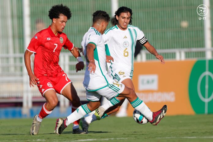 Tournoi de l’UNAF U17 / Algérie-Egypte, jeudi à 17h00 : Les Verts dos au mur