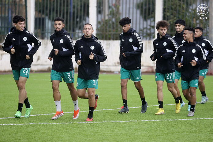 Équipe nationale U20 : Dernier entraînement avant le départ pour l’Égypte