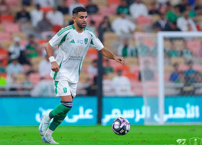 Al Ahli : Mahrez passeur décisif face à Al Raed (vidéo)