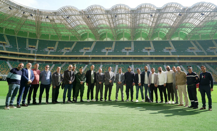 Algérie-Libéria : Une délégation de la FAF visite le stade Hocine Aït Ahmed de Tizi-Ouzou