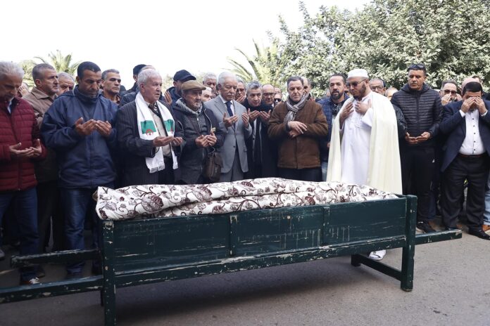 Mahieddine Khalef inhumé au cimetière d'El Alia