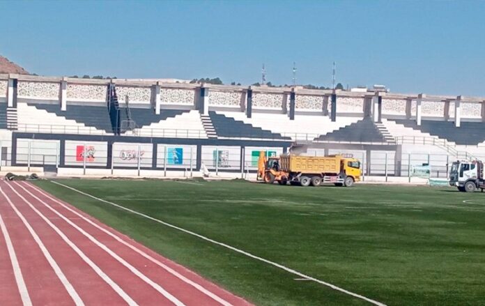 USM Khenchela : Lancement des travaux de couverture des tribunes du stade Hamam-Amar