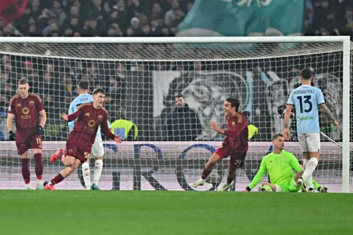 Serie A : L'AS Rome remporte le derby face à la Lazio (vidéo)