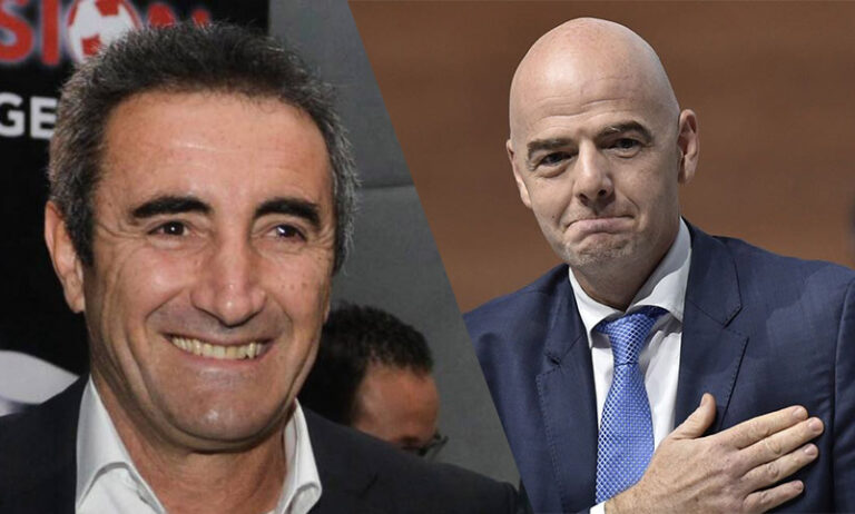 Infantino rend hommage à Djamel Menad : «Son héritage ne sera pas oublié»