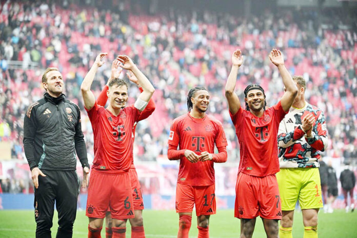 Championnat d'Allemagne : Le Bayern Munich sacré pour la 34e fois de son histoire
