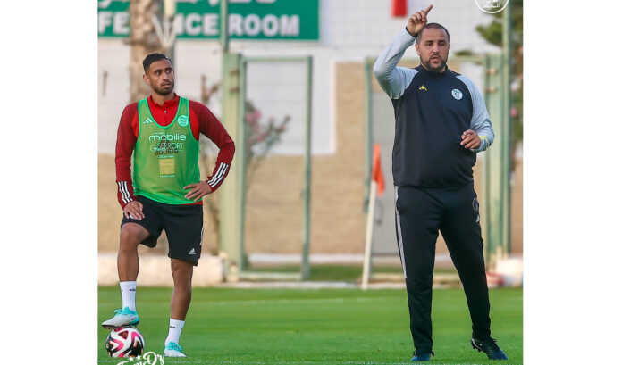Algérie-Gambie (J-2) : Entraînement technico-tactique pour les Verts