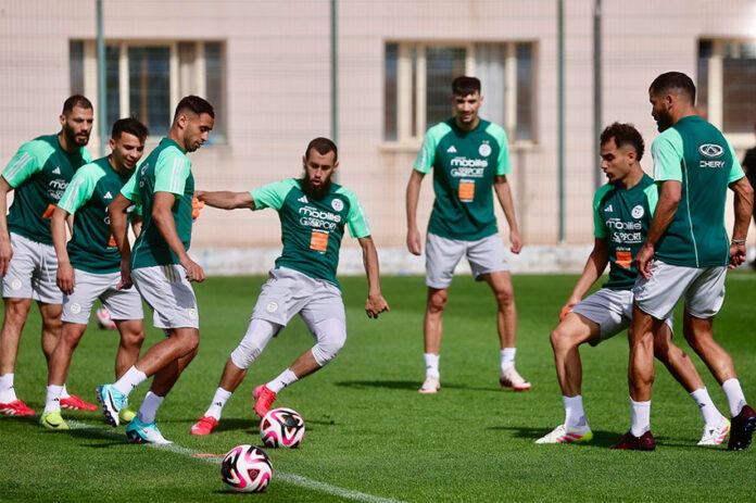 Équipe nationale A' : Dernier entraînement avant le départ pour Banjul