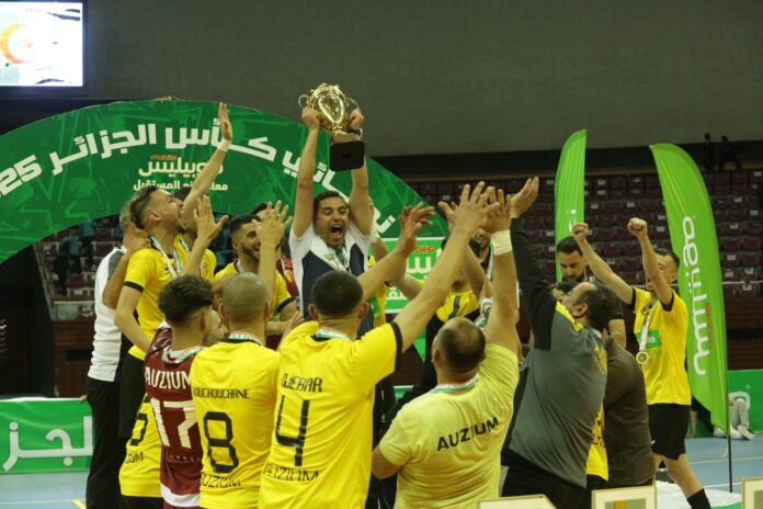 Coupe d'Algérie 2025 de futsal : L'AC Auzium bat le CS Bir Mourad Rais et remporte le trophée