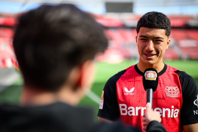 Ibrahim Maza après son transfert au Bayer Leverkusen : 