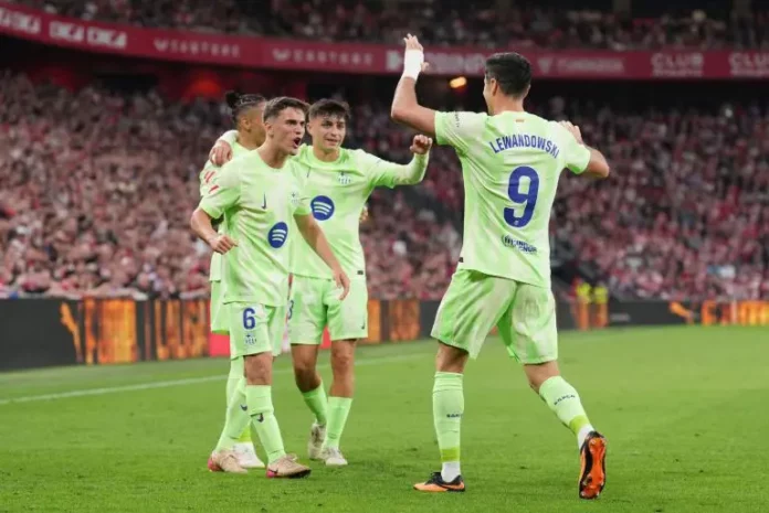 Liga : Le Barça termine par un succès à Bilbao (vidéo)