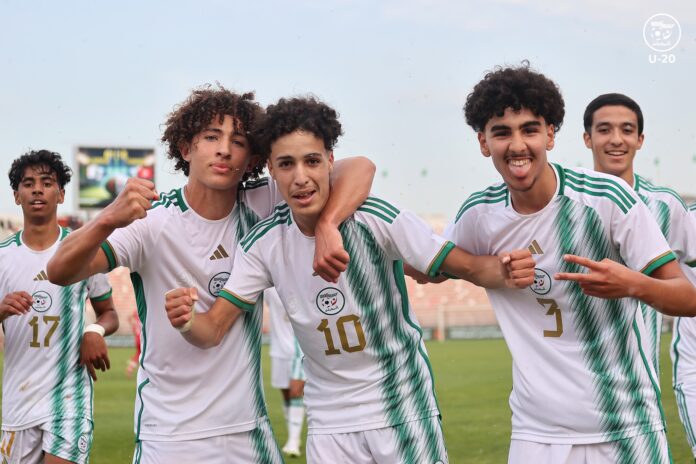 Amical : La sélection nationale U20 renverse la Tunisie