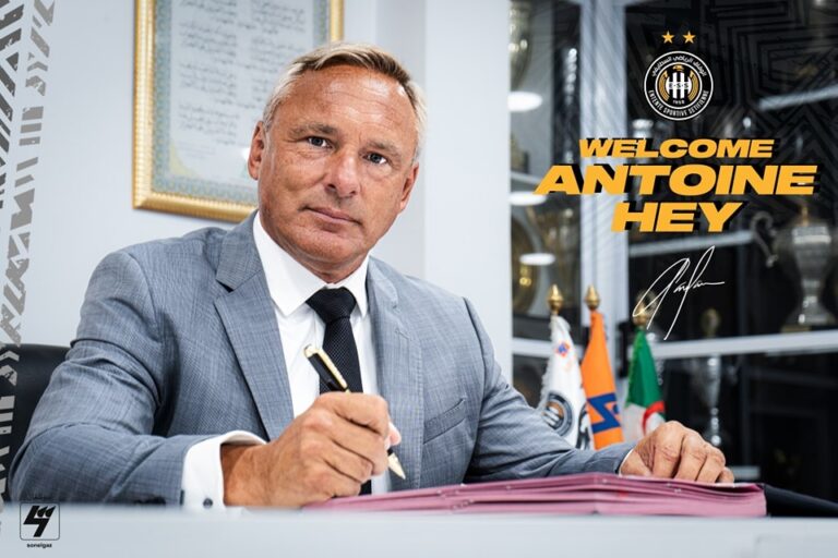 ES Sétif : L'entraîneur Antoine Hey signe pour une saison renouvelable