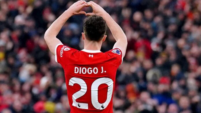 Liverpool : Le numéro 20 retiré en hommage à Diogo Jota