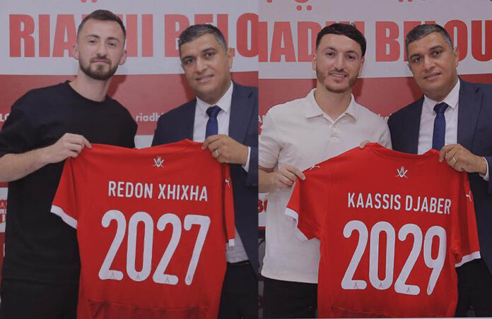 CR Belouizdad : Djaber Kaâssis et l'Albanais Xhixha, deux premières recrues