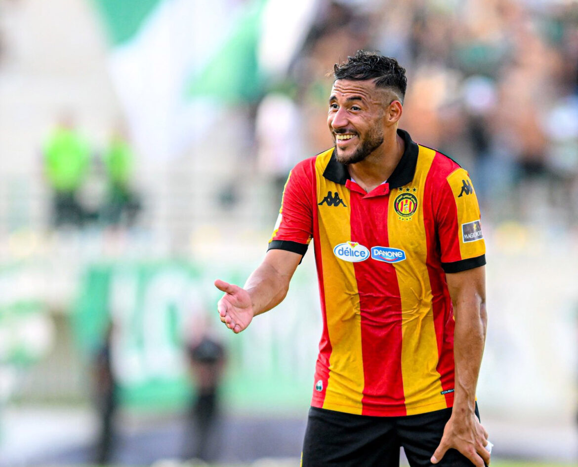 ES Tunis : Belaïli buteur et double passeur face à la JS Kairouan (vidéo)