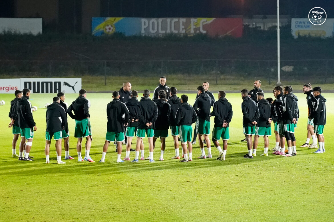 CHAN-2024 : Dernier entraînement avec le Niger