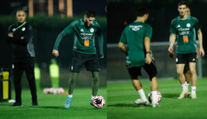 Coupe arabe de la FIFA 2025 : Premier entraînement des Verts à Doha