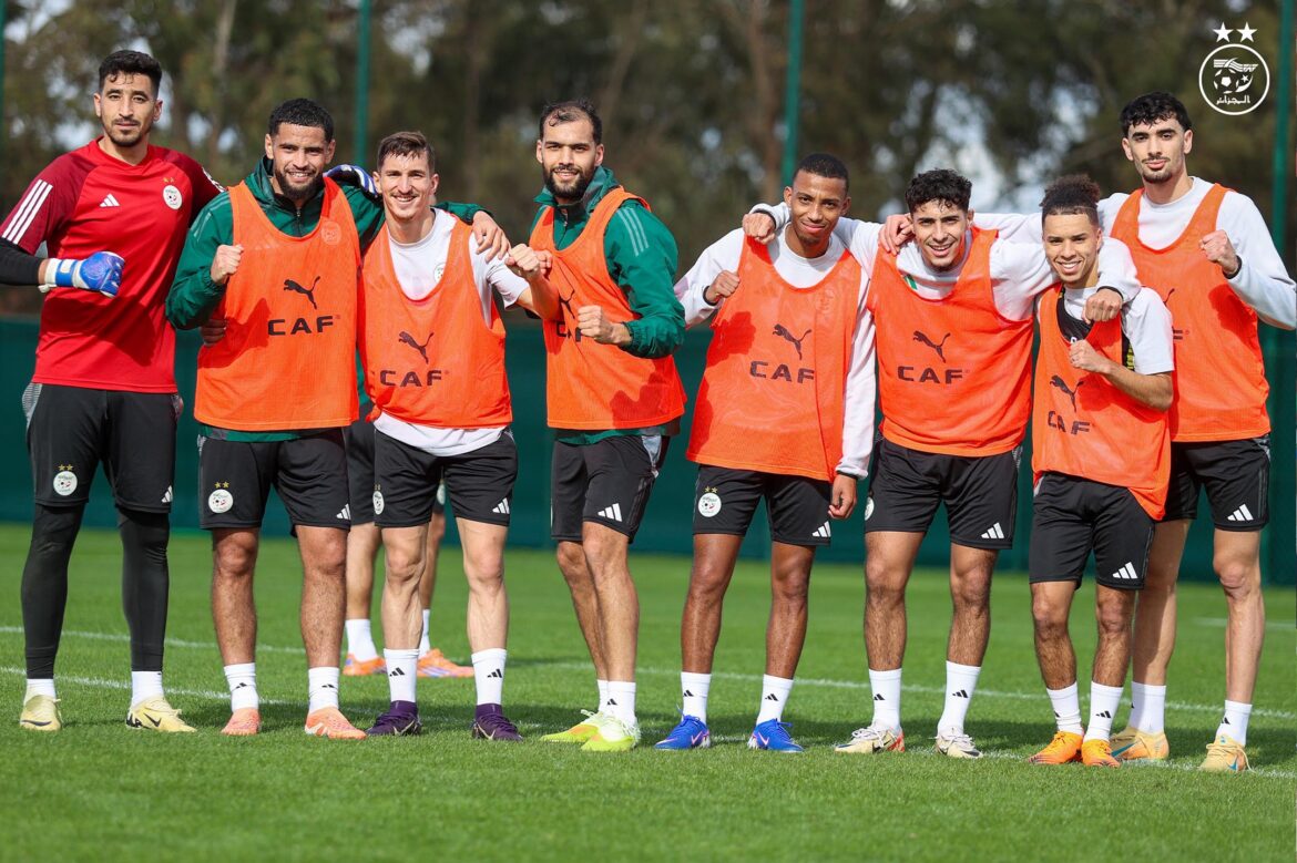 Algérie-Guinée équatoriale (J-2) : Entraînement léger pour les Verts
