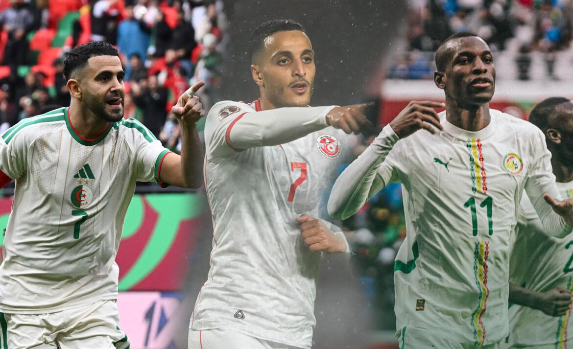 CAN-2025 : Mahrez, Jackson et Achouri en tête du classement des buteurs