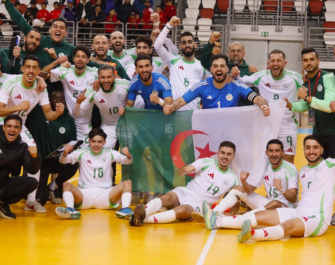 Futsal : L'Algérie se qualifie à la CAN-2026