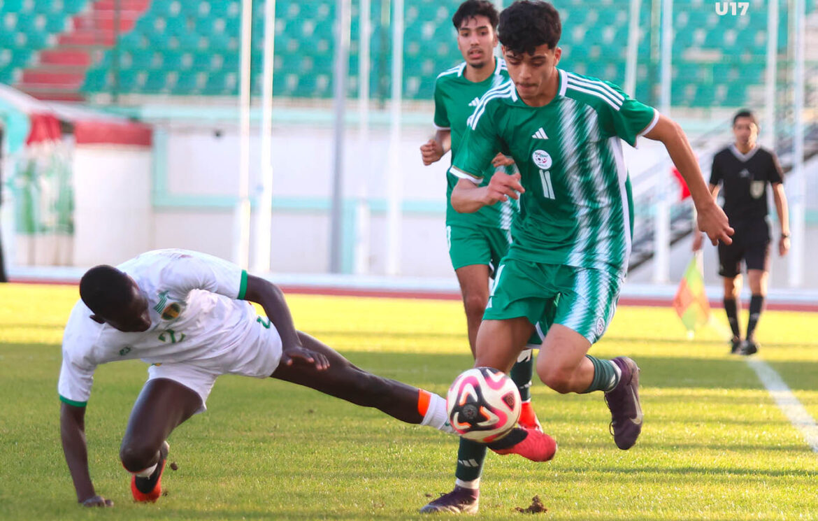 Amical U17 : L'Algérie domine la Mauritanie