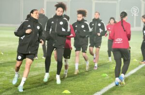 Équipe nationale féminine : Début du stage au CTN