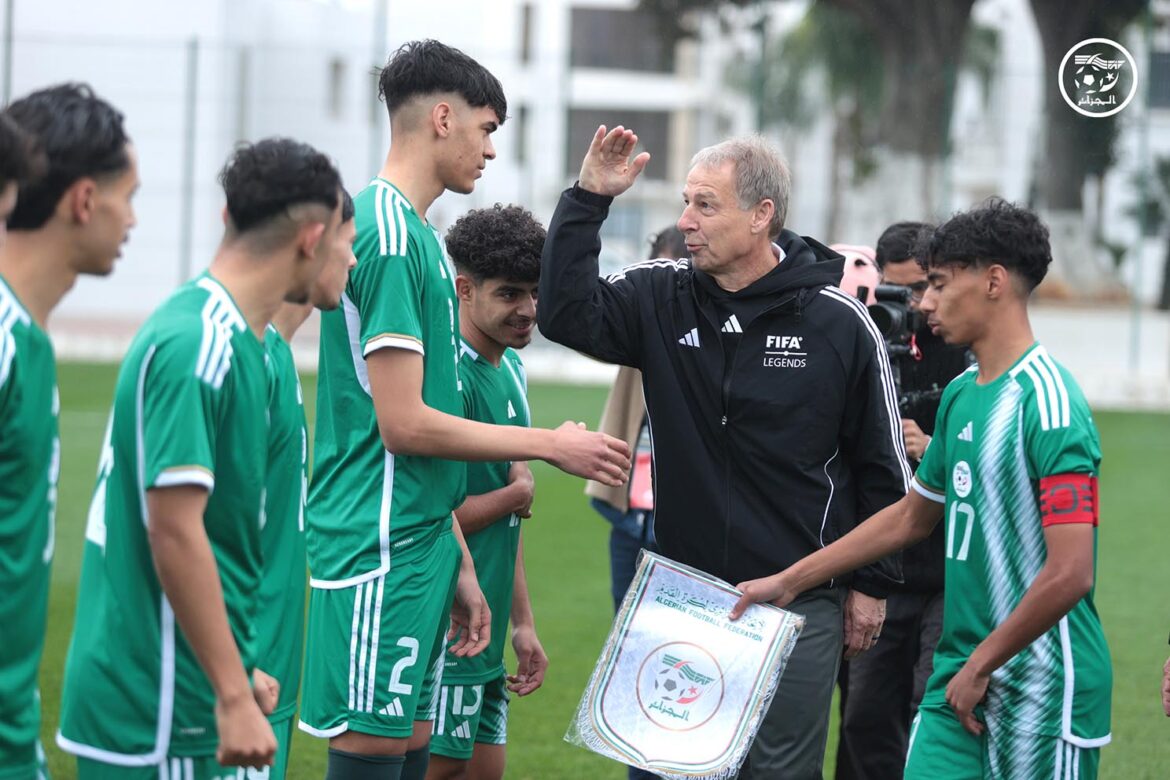 Jurgen Klinsmann en visite au CTN de Sidi Moussa
