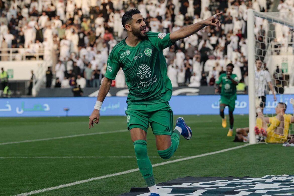 Al Ahli : Mahrez buteur et passeur face à Al Shabab (vidéo)